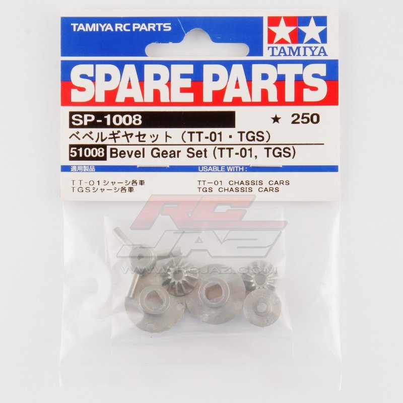 Tamiya 51008 - Bevel Gears Set For TT-01 / TGS Chassis SP-1008
