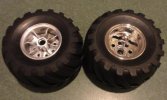 Tamiya 9805618 - Front Tire & Wheel(2) for Wild Willy 58242/57743