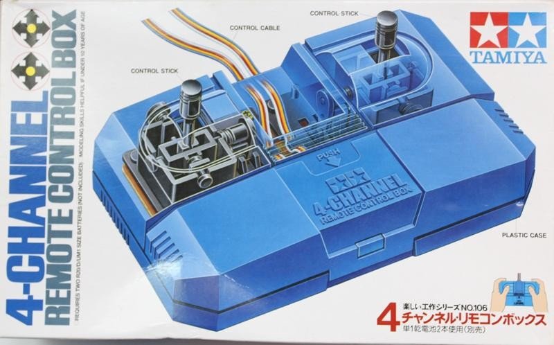 Tamiya 70106 - 4 Channel Remote Control Box