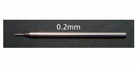 Tamiya 74113 - Fine Pivot Bit 0.2mm Shank 1mm