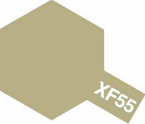 Tamiya 81755 - Mini Acrylic XF-55 Deck Tan - 10ml Bottle