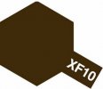 Tamiya 81310 - Acrylic XF-10 Flat Brown - 23ml Bottle