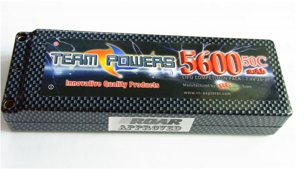 Team Powers 5600mAH 50C LiPo Battery