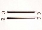 Traxxas (#2640) 44mm Chrome Suspension Pins with Clip for Nitro Stampede & Rustler