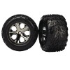 Traxxas (#3668A) Rear 2.8 - Assembled Talon Tires & All Star for Stampede and Rustler