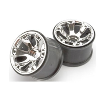 Traxxas (#5671) 3.8 inch CHROME GEODE WHEEL