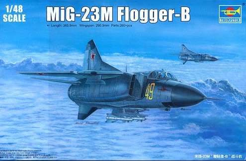 Trumpeter 02853 - 1/48 Russian MiG-23M Flogger-B