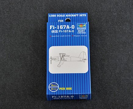 Trumpeter 06281 - 1/350 Fi-167A-0 (6pcs)