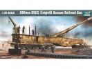 Trumpeter 00207 1/35 280mm K5(E) Leopold German Railroad Gun WWII