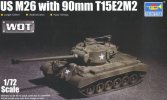 Trumpeter 07170 - 1/72 US M26 with 90mm T15E2M2