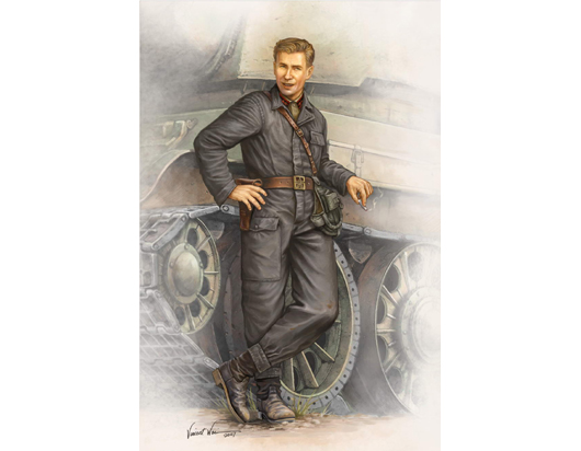 Trumpeter 00701 WWII Soviet Army Tank Crewman in 1942