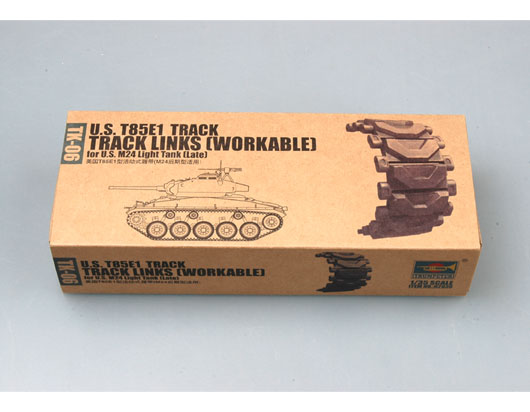 Trumpeter 02036 U.S. T85E1 track for U.S. M24 light tank (late)