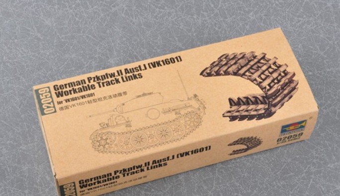 Trumpeter 02059 - 1/35 German Pzkpfw.II Ausf.J (VK1601) Workable Track Links