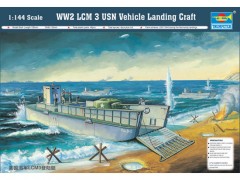 Maquette Trumpeter 1/35 – Bateau LCM(3) US Navy Débarquement Normandie 1944 – NEUF