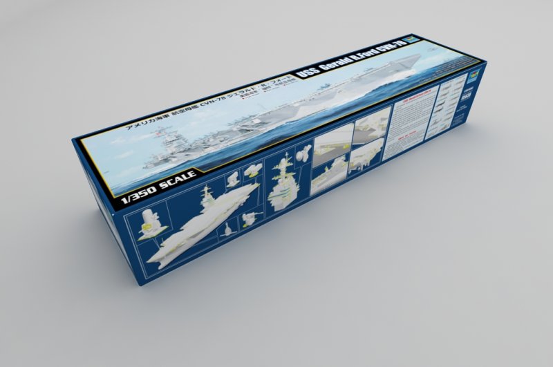 Trumpeter 05638 - 1/350 U.S.S. Gerald R. Ford CVN-78 Aircraft Carrier