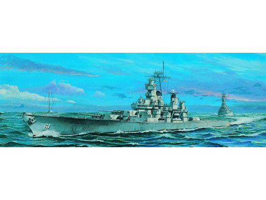 Trumpeter 05701 US Battleship BB-61 Iowa 1984