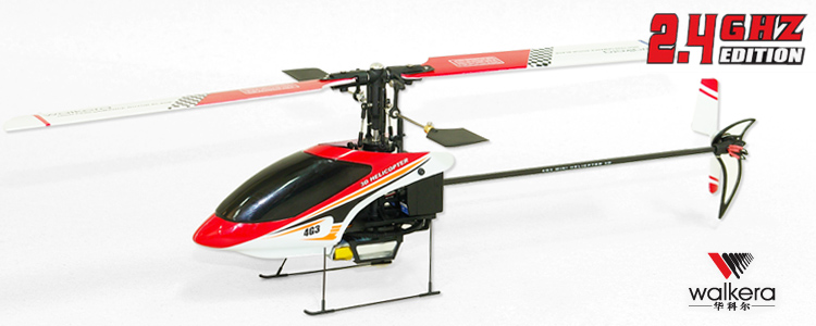 WALKERA 4G3 V3 Double Brushless 2.4Ghz Metal Upgrade RTF Helicopter