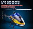 Walkera V450D03 6CH Flybarless Brushless Edition RC Helicopter Without Transmitter