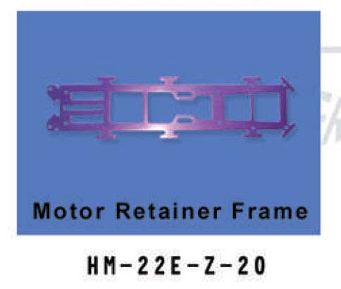 Walkera (HM-22E-Z-20) Motor retainer frame