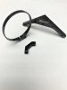 Xceed-106032 - 1/10 Fan Mount Clamp On Set (Black) with 30mm or 40mm Aluminum Triangular-shape