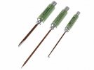 Xceed 106355 -  Flat head screwdriver set 4.0 & 5.8 + exhaust spring / caster clip remover - (3)