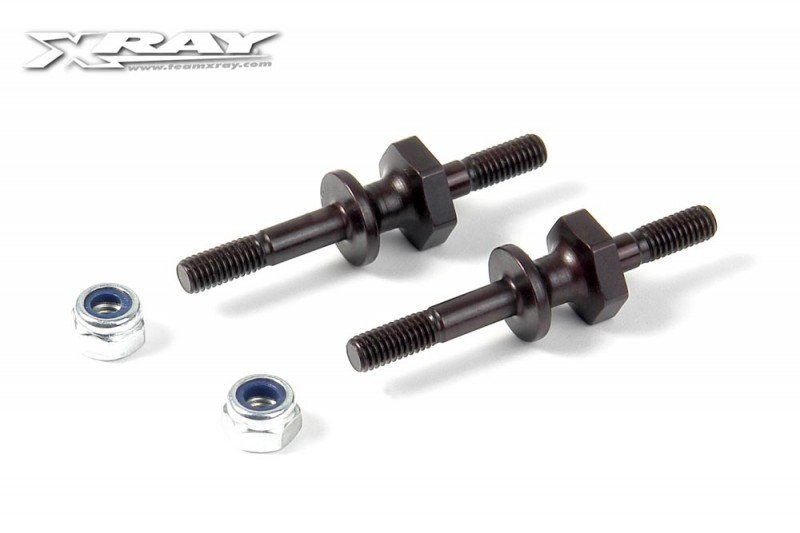 XRAY 358047 Steel Screw Shock Pivot Ball with Hex (2)