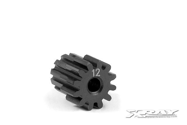 XRAY 385612 Steel Pinion Gear 12T/48