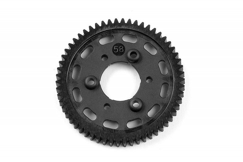 XRAY 335658 Graphite 2-Speed Gear 58T (1st)