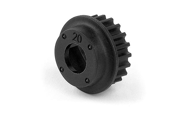 XRAY 335810 Composite Belt Pulley 20T - 2-Speed-Center