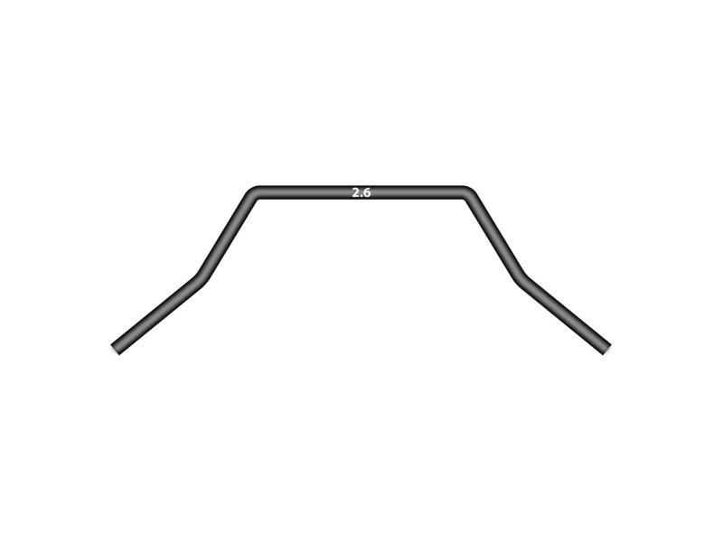 XRAY 333496 - Anti-roll Bar For Ball-bearings - Rear 2.6 mm