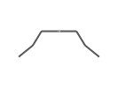 XRAY 333488 - Anti-roll Bar For Ball-bearings - Rear 1.8 mm