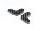 XRAY 332293 - Steering Block Carbon Extension s - 1 Dot (L+R)
