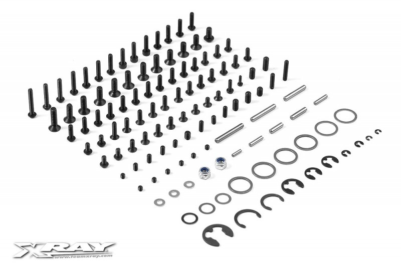 XRAY #349100 - Mounting Hardware Package For RX8