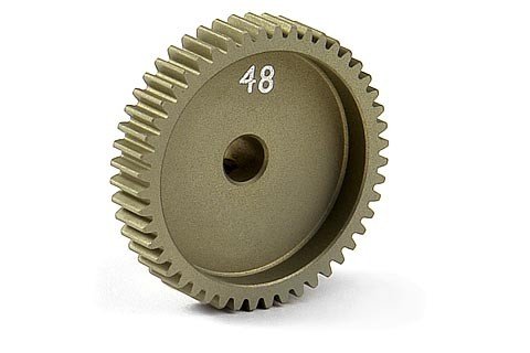 XRAY 305998 Narrow Pinion Gear Aluminum Hard Coated 48T/64