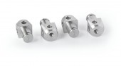 XRAY #302065 - Aluminium minium Eccentric Front Upper Pivot Pin Holders (4)