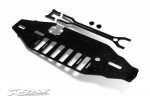 XRAY #301120 T2R PRO FRP ChaSSis & Upper Decks Front + Rear 2.5mm - CNC Machined