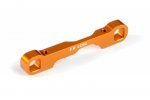 XRAY 302722-O Aluminum Front Lower 1-Piece Suspension Holder - Rear - FF - Low