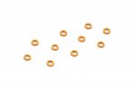 XRAY 303141-O Aluminum Shim 3x5x1.0mm - Orange (10)