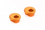 XRAY 372332-O X12 US Aluminum Bushing - Width 1.0mm (2)