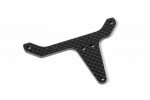XRAY 373543 X12'14 Rear Pod Upper Plate - Graphite 2.5mm