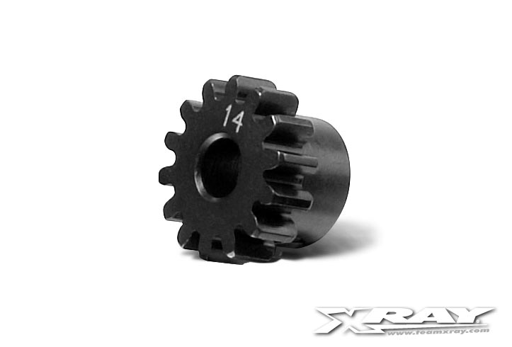 XRAY 355714 Steel Pinion Gear 14T