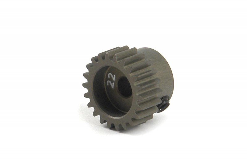 XRAY 365722 Aluminum Pinion Gear - Hard Coated 22T / 48