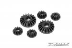 XRAY 304930 Composite Gear Differential Bevel & Satelitte Gears (2+4)