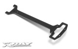 XRAY 361160 Front Upper Deck 2.0mm Graphite - V2