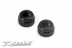 XRAY 368140 Aluminum Lower Shock Body Cap (2)