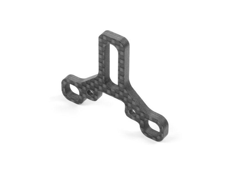 XRAY 343046 Carbon Rear Upper ARM Holder & Body Mount Guide