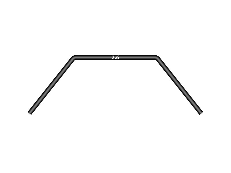 XRAY 343476 - Anti-roll Bar Rear 2.6 mm