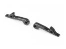 XRAY 345360-K - Aluminium Rear Wheel Lock - Swiss 7075 T6 - Black (2)