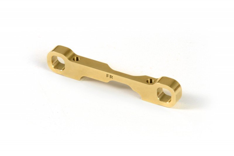 XRAY 302721 Brass Front Lower 1-Piece Suspension Holder - Rear - FR