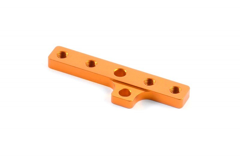 XRAY 303068-O T4\'17 Aluminum Motor Mount Plate - Orange